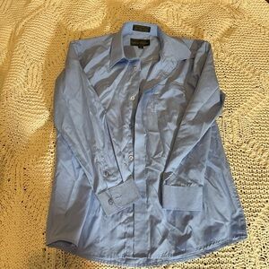 Men's Blue Dress Shirt